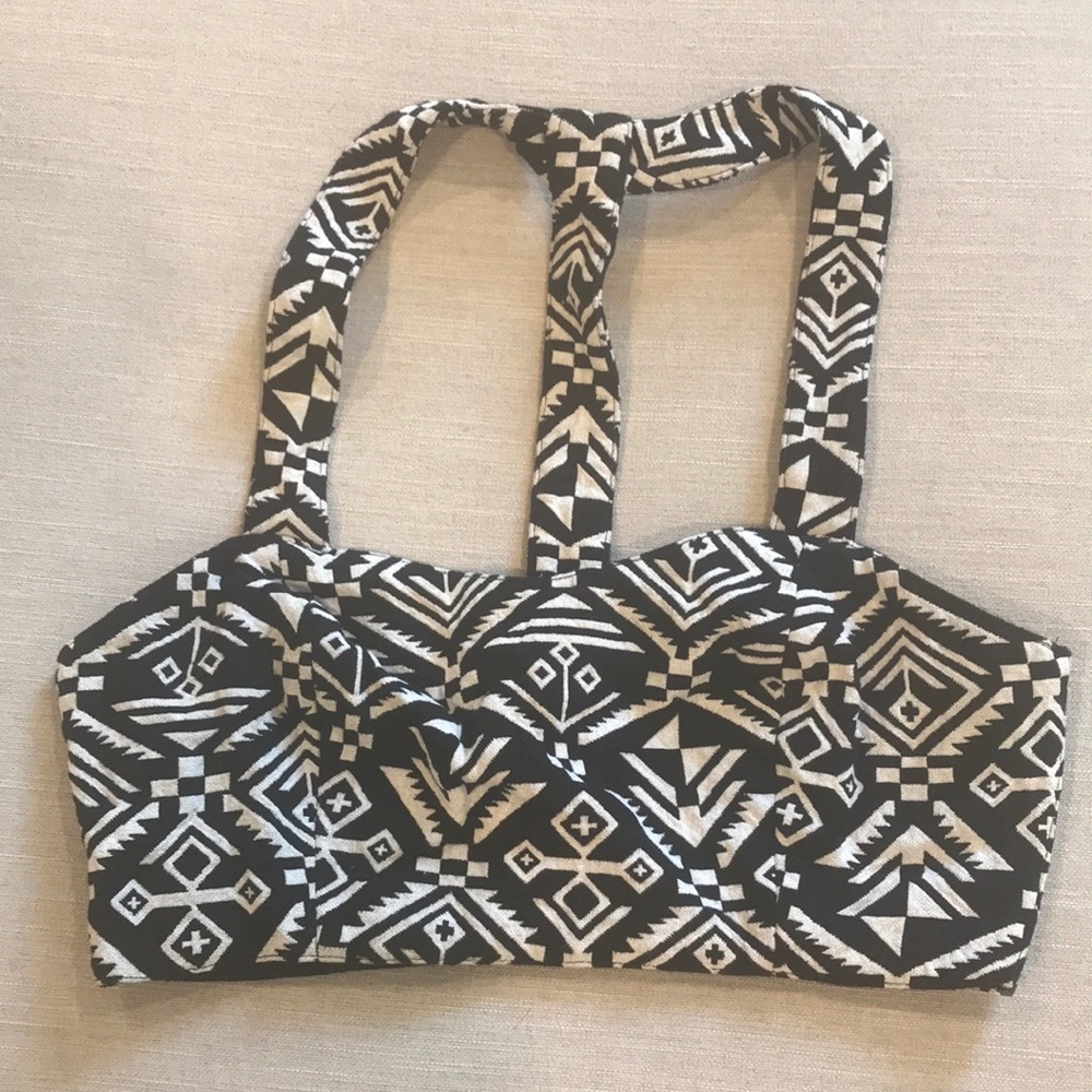 Forever 21 Tribal Crop Top